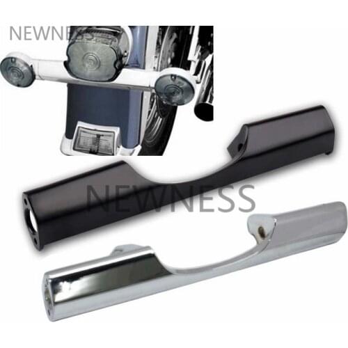 Motorcycle Tail Light Rear Turn Signal Light Bracket Bar Indicators Holder Moun For Harley Touring FLST FLSTC FLSTN 1986-Later