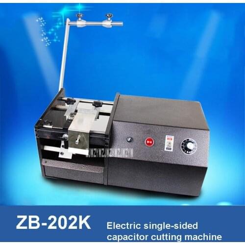 ZB-202K Electric Single-sided Capacitor Cutting Machine Automatic Capacitor Shearing Machine Capacitor Cutter 220V 25W 0.6-1mm