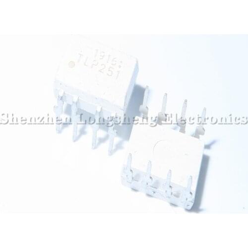 10PCS/LOT new TLP251 DIP-8 package coupled with photoelectric