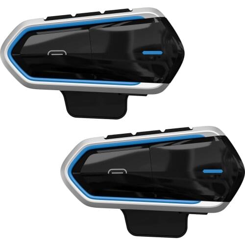Waterproof Motorcycle CSR Bluetooth V4.1 Helmet Headset FM Radio Headpiece Stereo Microphone Earphone with Handsfree QTB35