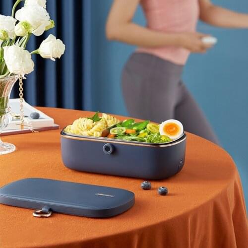 Bear 220V Electric Lunch Box 0.8L Multifunctional Heating Self-heating Water-free Lunch Box Portable Electric Lunch Box