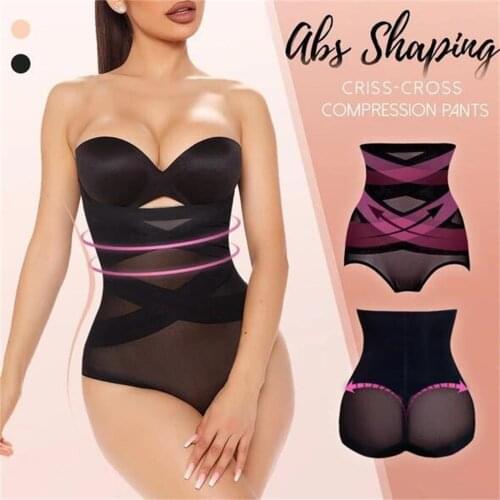 Beauty Slim Cross Cover Cellulite Fork Compression Abs Shaping Pants Underwear for Sex Lenceria Hot Breathable Intimates