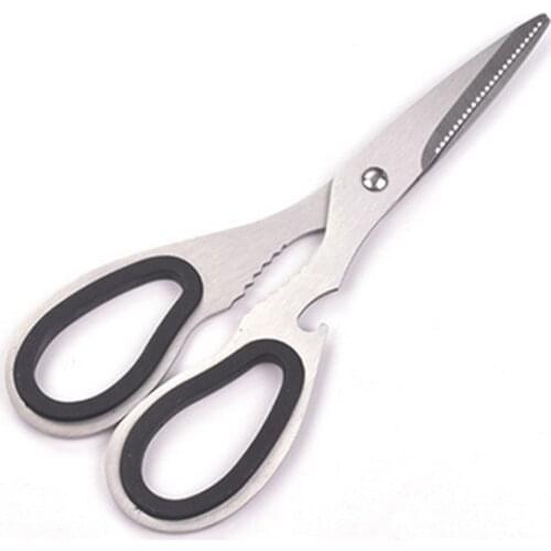 1Pc Multi-functional Stainless Steel Kitchen Scissors Shears Chicken Bone Fish Scissors Kitchen Accessories Gadgets Cooking Tool