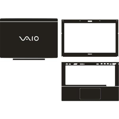 Laptop Carbon fiber Vinyl Skin Stickers Cover For Sony SVS13 SVS13A Svs1311g4e Svs1313a4e SVS13A1CGXB svs13a3b4e old version