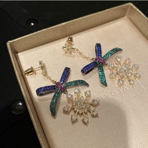 Luxury Famous Brand Fashion Drop Earrings Vintage Jewelry for Woman Party Gift
