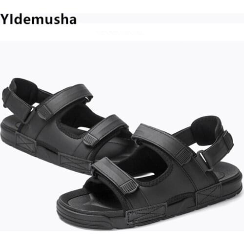 Sandals Men shoes Summer Outdoor Men Flats Casual 2019 New Summer Beach Athletic Shoes Breathable Sport Sandals Walking shoes