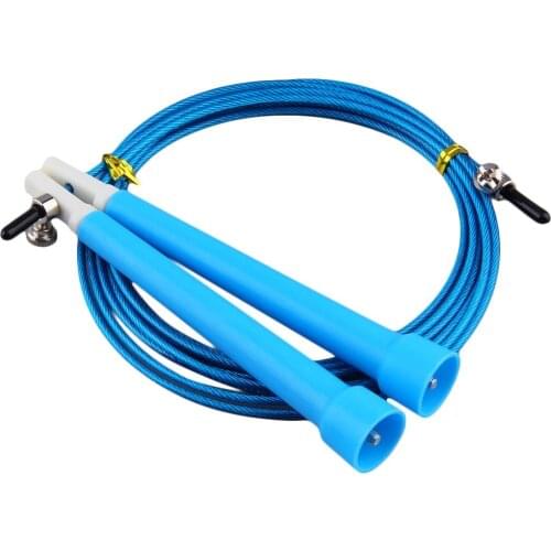 Jump Skipping Ropes Cable Steel Wire Adjustable Fast Speed ABS Handle Flexible Jump Ropes Crossfit Training Boxing Sports ONLENY