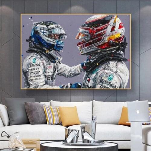 Modern Motorcycle Racer Jracer Canvas Painting Posters and Prints Boy Bedroom Wall Decorative Painting Room Home Decor Cuadros