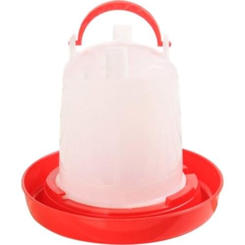 50LB Chick Feeder and Waterer Combo 3.3Lbs Chicken Feeder 0.26 Gallon Chicken Waterer Birds Poultry Feeding Equipment Kit