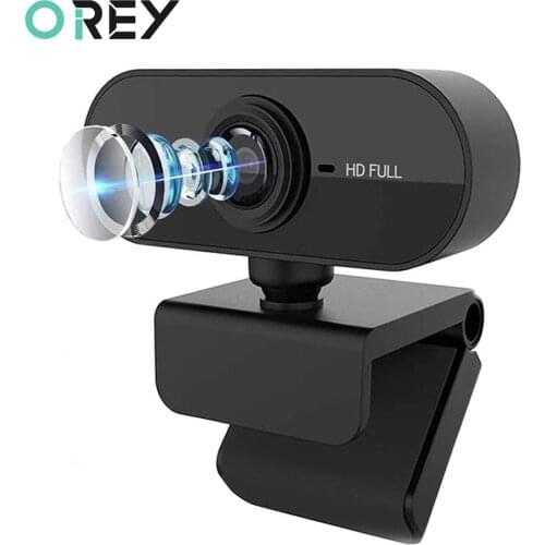 Webcam 1080P Full HD Web Camera With Microphone USB Web Cam For PC Computer Mac Laptop Desktop YouTube Skype Mini Camera