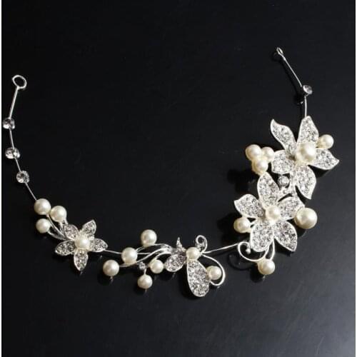 Women Wreath For Wedding Hair Accessories Bridal Jewelry Crystal Bride Decoration 2021 Girls Female Fashion Hairband Ornaments