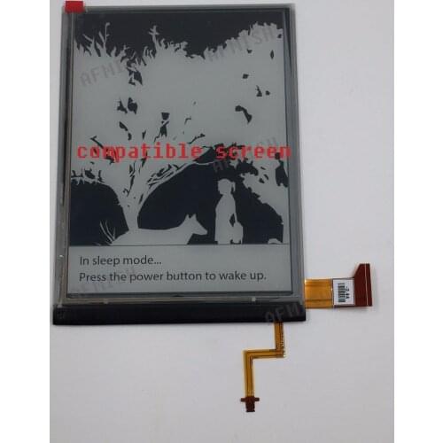 100% new eink LCD Display screen for DIGMA R658 with backlight no touch screen is matte 1024*758 free shipping