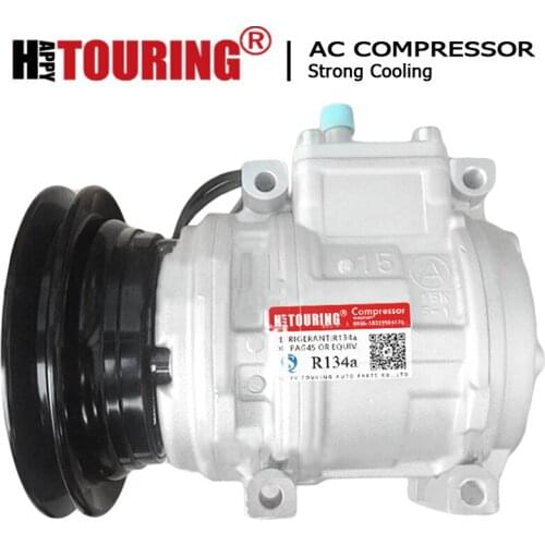 10PA15L a/c compressor for Toyota land cruiser 80 Series HDJ80 HZJ80 447200-0986 447200-0982 447300-1170 447200-0980 4472000982
