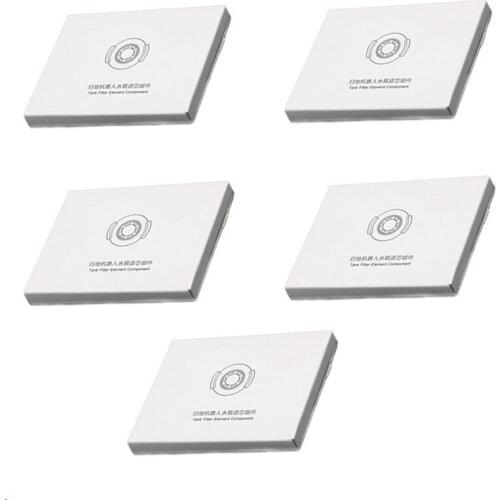 5Box Water Tank Filter Parts for Xiaomi Roborock Robot Vacuum Cleaner S5 S50 S51 S52 S55 S6 S60 S61 S62 S65 Kits Sweeper Xiaowa