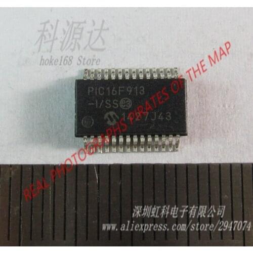 5pcs/lot PIC16F913-I/SS SSOP28 PIC16F913 In Stock
