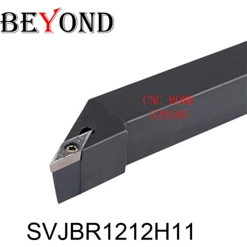 Lathe External Turning Tool Set Holder SVJBR1212H11 12mm Tungsten Carbide Insert stick VBMT 93 Degree OYYU VBMT110304 SVJBR