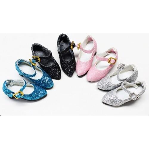 Blthyes ob24 doll shoes fashionable sexy flash bright color high-heeled shoes small shoes doll accessories