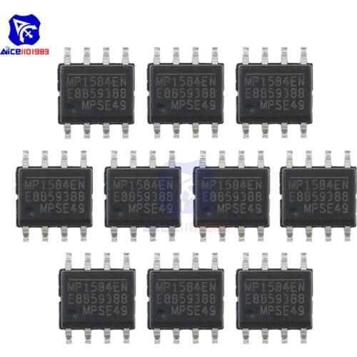 Diymore 10PCS/Lot IC Chips MP1584EN MP1584 1584 SOP8 Pin DC-DC Step-Down Converter Original Integrated Circuit