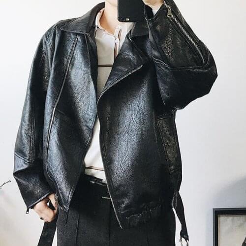 Мужские куртки из искусственной кожи Lihahafang China At AliExpress