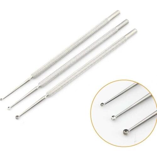 SML Size Stainless Steel Microscopic Instruments Ophthalmic Instruments Tarsal Gland Cysts Tweezers meyerhoefer chalazion curett