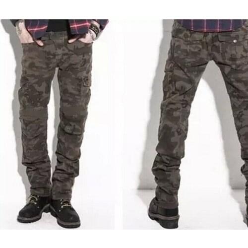 NEW 2018 K 17 modello camouflage jeans Slim moto off road anti-Wrestling pants da corsa