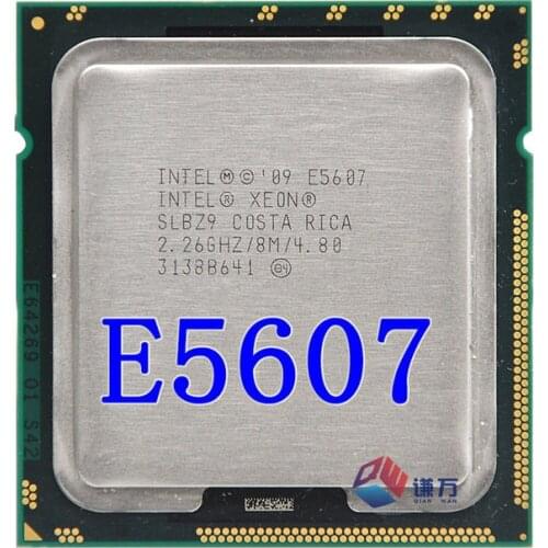 Intel Xeon E5607 e5607 CPU processor /2.26GHz /LGA1366/8MB L3 Cache/Quad-Core/ server CPU in stock