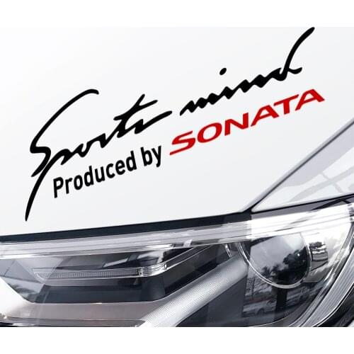 Car Headlight Eyebrow Reflective Decal Vinyl Sport Lamp Trim Auto Racing Decor Sticker For Hyundai Sonata Decal Car Accessories