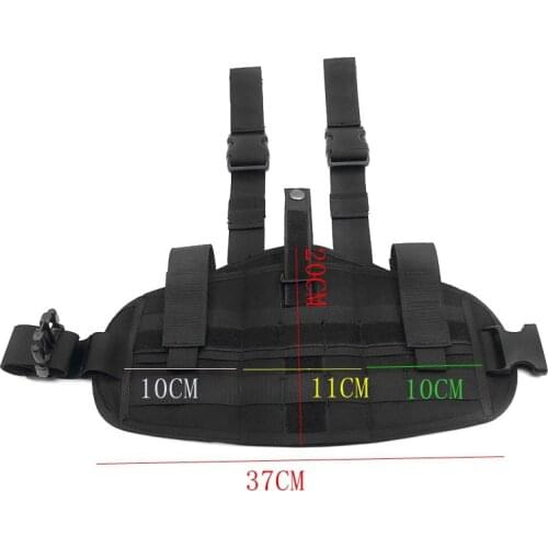 Tactical Holster Gun Adjustable Military Holster CS Right Leg Holster Quick Shooting Camo Portable Waist Belt Leg for hunting