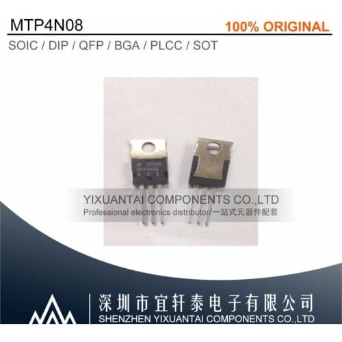 5pcs/lot 50pcs/lot 100pcs/lot Free shipping 100% original MTP4N08 4N08 TO220
