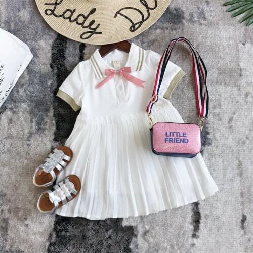 2020 summer baby girl dress for children short-sleeve school dresses kids clothes girls summer tutu dresses costume droshipping