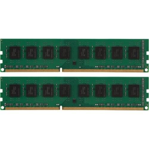 2Pack 4GB AMD DDR3 Ram Memory 1333MHz 240Pin 1.5V Desktop DIMM Dual Channel 8GB RAM for AMD FM1/FM2/FM2+ Motherboard