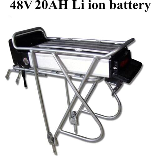 48V 20Ah Electric Bicycle Lithium Battery 18650 20Ah Replacement Ebike Lithium Battery Pack 48V + 2A Charger