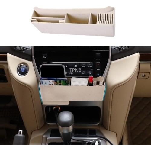 Car Central Control Storage Box d Frame for Toyota Land Cruiser 200 2016 2017 2018 2019 Accessories