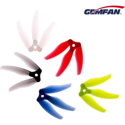 Gemfan Floppy Proppy 5135 5.1X3.5X3 3-Blade Folding PC Propeller for FPV Racing Freestyle 5inch 5.1inch Drones Replacement Parts