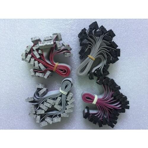 One lot 10pcs led display data cable 16p short cable for led modules indoor outdoor 18cm flat cable for led panels 16P cable