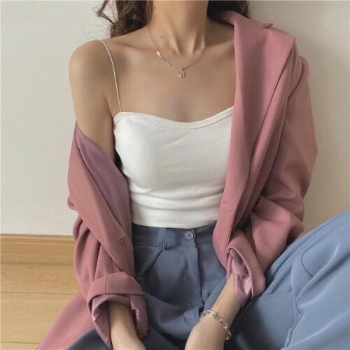 Womens Summer Camis Tanks Sleeveless Cotton Bustier Unpadded Bandeau Bra Sexy Crop Vest Crop Seamless Tees