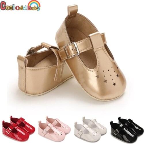 Baby Shoes Newborn Infant PU Leather Girl First Walkers Moccasins Moccs Casual Soft Soled Non-Slip Footwear Toddler Crib Shoes