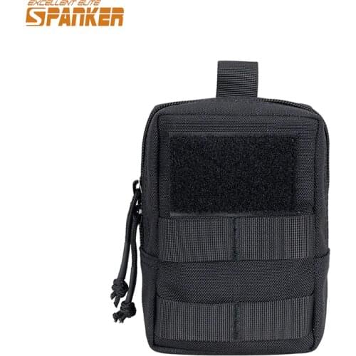 EXCELLENT ELITE SPANKER Tactical Tool Pouch Outdoor Micro Utility Bag Molle Multi-function Pocket Waist Pouch Gadget Storage