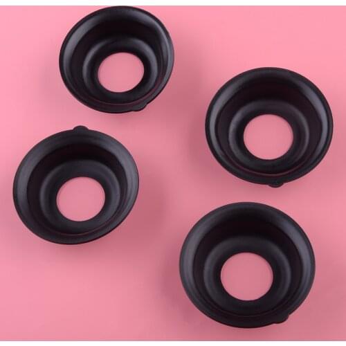 NEW 4Pcs Carburetor Plunger Membrane Diaphragm Rubber Fit for Yamaha XJ900F XJ 900 F 58L 1985 1986 1987 1988 1989 1990