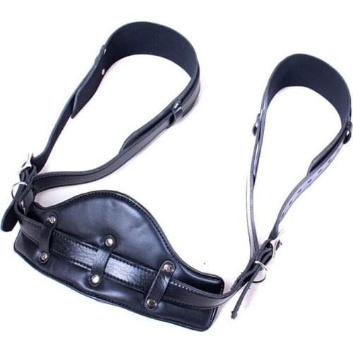 SM Bondage Adult Sex Games Bed Bondage Leg Open Restraints Neck Handcuffs Ankle Cuff Straps Sex Toys for Couples Erotic Toys