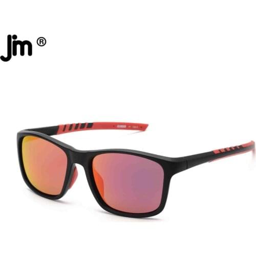 2021 New Vintage Square Sunglasses Polarized Women Men Red Mirrored Sunglasses UV400