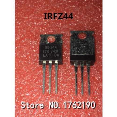 10PCS/LOT IRFZ44 IRFZ44PBF TO-220 FET Transistor Transistor 60V 50A