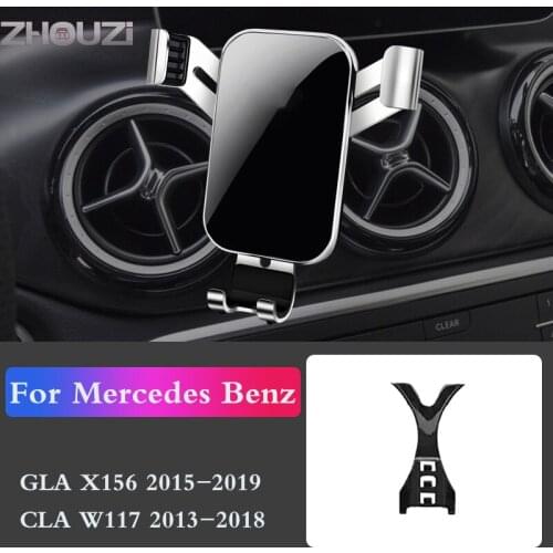 Car Mobile Phone Holder Mounts Stand GPS Navigation Bracket For Mercedes Benz GLA 45 AMG X156 CLA W117 C117 GLA200 GLA250 COUPE