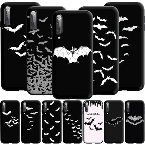 Goth Vampire Bat Gothic Silicone Case for Xiaomi Poco X3 M3 F3 Mi 11i 11 10T 10 F2 Note Pro NFC GT Ultra 9T A3