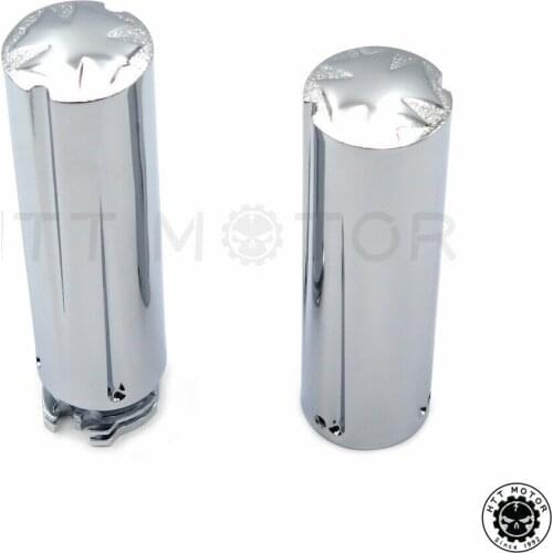Chrome Cross 1" Hand Grips For Harley Electra Glide Suzuki Marauder 1600 800 Aftermarket Free Shipping Motorcycle Parts