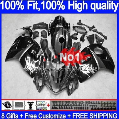 Injection For SUZUKI GSXR-1300 GSXR 1300 Hayabusa Grey black 30MC.89 GSXR1300 2008 2013 2014 2015 2016 08 13 14 15 16 Fairing