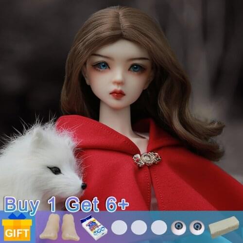 New Arrival Zazie BJD 1/4 Doll Ball Jointed Doll Resin Toys for Girl Birthday Gift Mini Supia Sujin MSD Size Surprise Gift