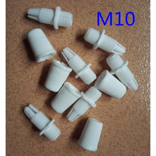 20sets M10 lampholder wire buckle lamp holder Screw Wire gripper Lamp base Power cable buckle chandelier plastic clip 007