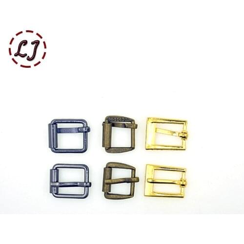New arrived high quality 30pcs/lot 12mm 10mm black gold bronze square alloy metal shoes bags Belt Buckles DIY Accessory Sewing