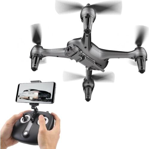 SMRC ICAT 2 Brushless motor rc Double GPS 1080P wifi camera drone dron 20 long minutes headless mode Helicopter toys toy